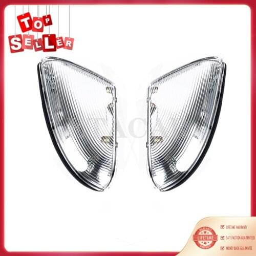 1pair Car Front Driver&Penger Side Mirror Turn Signal Light 68064949AA 68064948AA Fits For 2009-2014 Dodge Ram 1500 &10-14 2500