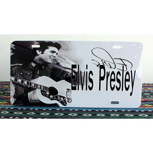 50pcs/lot Metal Sign shabby chic Elvis Presley metal signs Art wall decor Bar Cafe Retro decoration iron paintings Q-92 mix orde