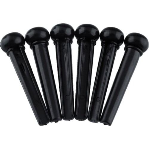 Guitar Accessories Acoustic Pin Black 6'li GATPA6BK