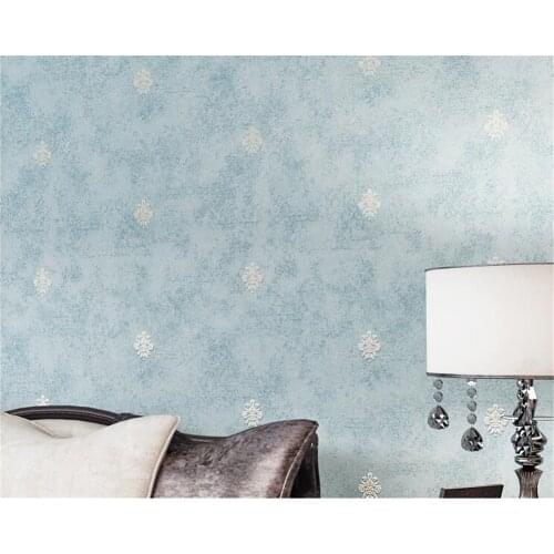 Beibehang Vintage European non-woven wallpaper 3D stereo living room bedroom study Chinese wallpaper background 3d wall paper