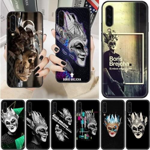 DJ Boris Brejcha Phone case For Samsung Galaxy A 3 5 7 8 10 20 21 30 40 50 51 70 71 E S 2016 2018 4G black pretty bumper 3D