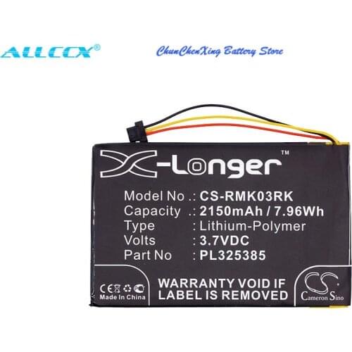 Cameron Sino 2150mAh Keyboard Battery PL325385 for Razer RZ03-0133, RZ84-01330100, Turret Gaming Lapboard