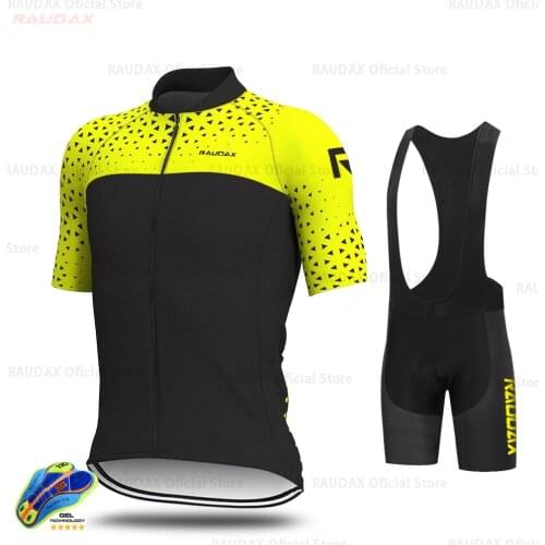 Aleful Cycling Jerseys Set 2020 Team Full Cycling Clothing MTB Cycling Bib Shorts Bike Jerseys Triathlon Ropa Ciclismo