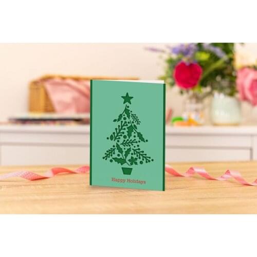 Metal cutting dies holly tree cut die mold card Scrapbook paper craft knife mould blade punch stencils