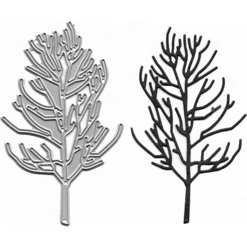 Branch Metal Craft Die Cuts for Card Making Molds Embossing Folder Scrapbooking Tools Cutting Dies 2021 Stencil for Diy
