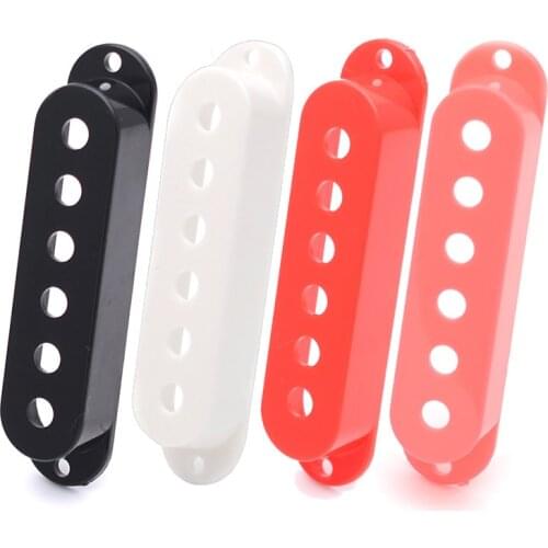 Multi color 1 Set Plastic Single Coil Electric Guitar Pickup Cover 1 volume 2 Tone speed control Knob Guitar Switch tip