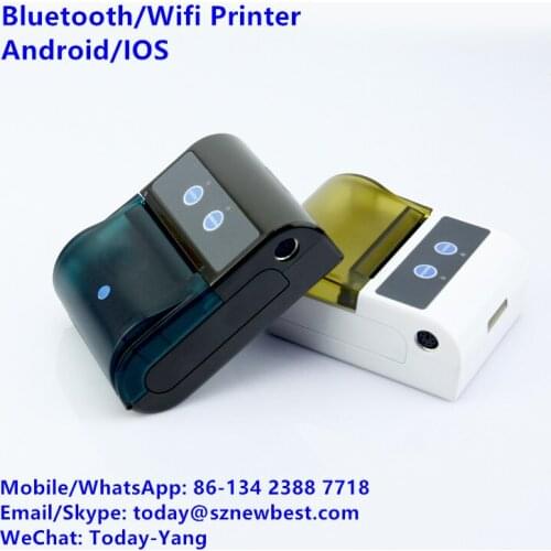Mobile Printer 58mm Thermal Receipt Printer Bluetooth 2.0
