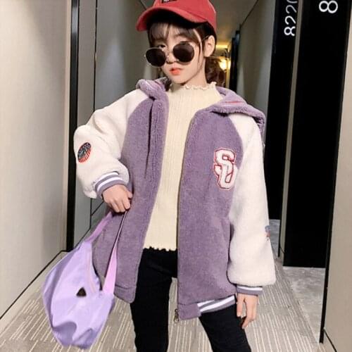 Girls' Coat Babys Kids Jacket 2021 Beautiful Thicken Winter Autumn Top Warm Cardigan Overcoat Cotton Childrens Clothing