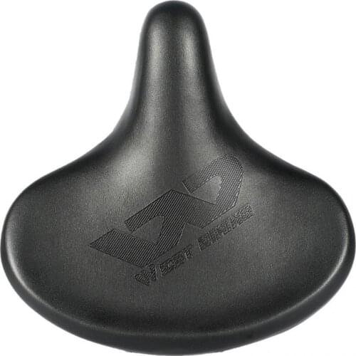 Durable Thickened Bike Saddle with Suspension Shock Bow Polyurethane Bike Seat Strong Bearing for Cycling