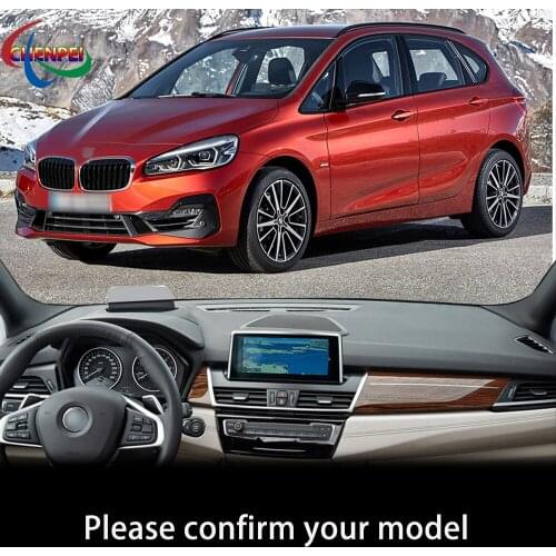 For BMW 2 Series F22 F45 Coupe Gran Active Tourer Anti-Slip Anti-UV Mat Dashboard Cover Pad Dashmat Carpet Car Accessories