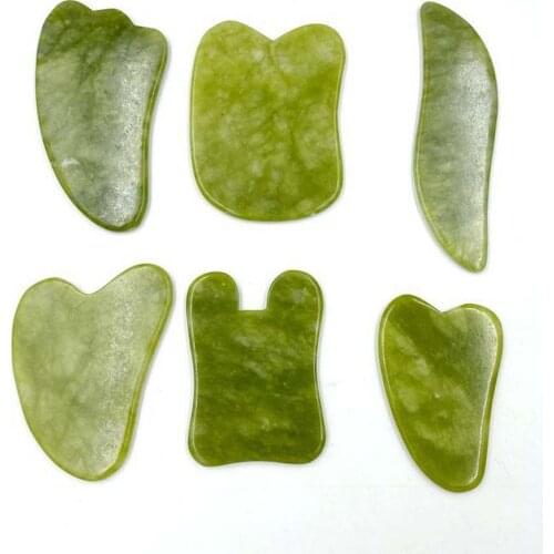 1PC Gua Sha Scraper Board Facial Massager for face Guasha Natural gouache scraper for Face Skin Lifting Beauty Care Tools