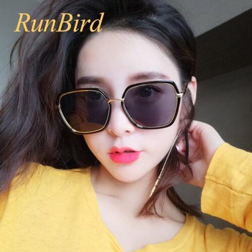 Oversized Sunglasses Women Large Square Sunglasses Men Transparent Frame Vintage Retro Sun Glasses Female Male UV400 1360R