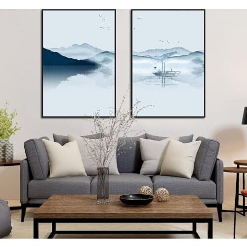 Modern Nature Scenery Landscape Poster Home Decor Nordic Canvas Painting Wall Art Posters And Prints For Living Room
