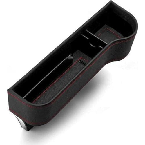 Universal Car Seat Gap Slit Side Pocket Storage Box Space Leak-Proof Container