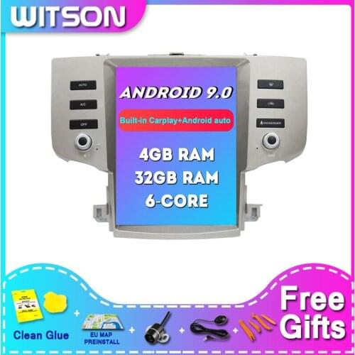 WITSON Android 9.0 Car DVD Player For TOYOYA REIZ 2005-2009 3.0L 4G RAM 32ROM Car DVD Player Universal