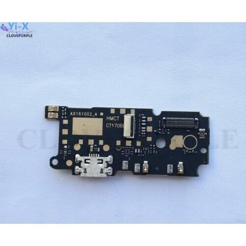 10PCS/Lot Micro USB Dock Connector Charger Charging Port Ribbon Flex Cable Repair Spare Parts for Xiaomi Redmi Note 4 Note4