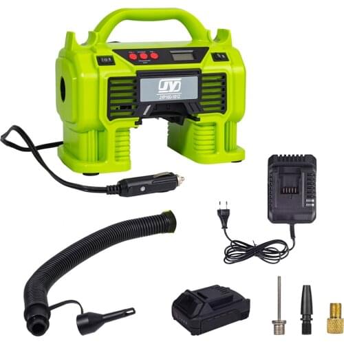 18650 Lithium-Ion battery 12V 18V High Performance Portable Electric digital Tire Inflators car air pump