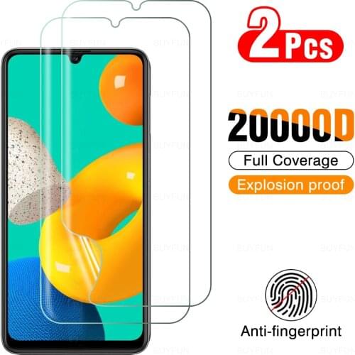 2PCS HD Hydrogel Film For samsung m32 m 32 Screen Protective Film For Samsung galaxy sasmun M32 M 32 SM-M325FV/DS 6.4" HD Film