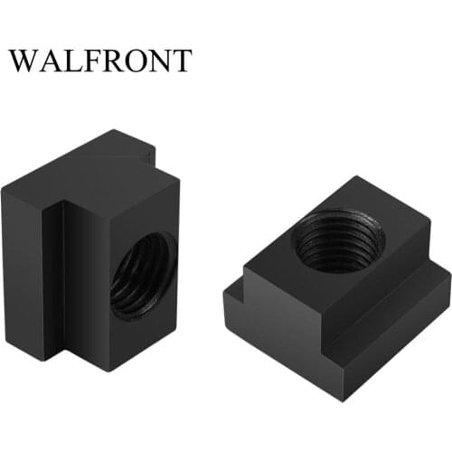 5Pcs Black Oxide T Slot Nuts Finish M16 Threads T Slot Nuts Fit Into T-slots In Machine Tool Tables