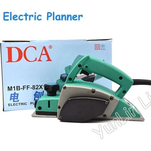 Electric Planner Portable 220V 500W Multi-purpose Woodworking Planer Household Woodworking Planer Machine M1B-FF-82X1