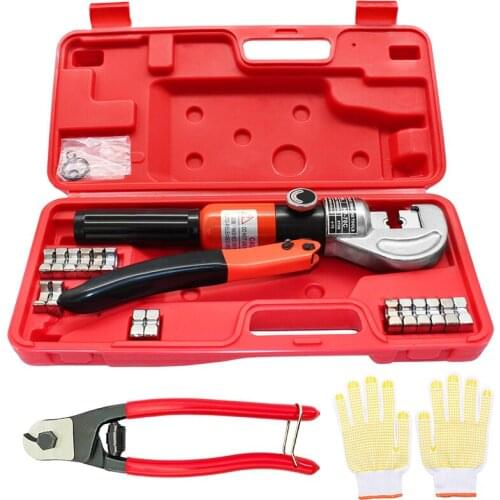 Stainless Steel Wire Rope Crimper Tool Hydraulic Crimper Tool Hydraulic Cable Wire Crimper