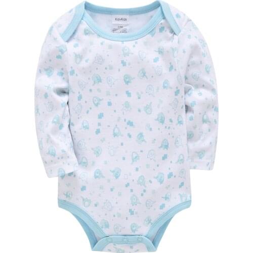 Newborn Clothing Sets Toy Elephant Print Rompers Playsuits Baby Girl Boys Bodysuit Full Sleeve Tops Pijama Pyjama Bebe Jumpsuits