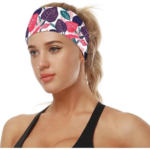 Summer Fitness Yoga Tennis Cycling Hair BandAnti-Slip Universal Breathable Headband Sweatband Sports Gym Headband Safety s