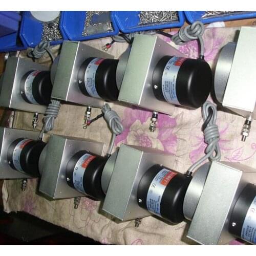Wire rope sensor encoder Cable sensor Pull distance measuring ruler. MPS-P ( Pulse signal output ) 2250mm-4000mm