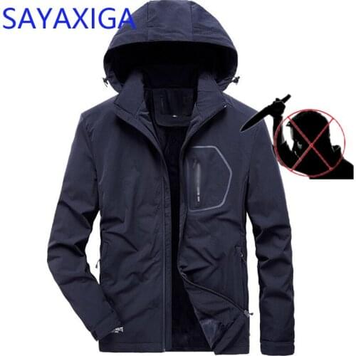 Self-defense Men jacket anti cut stab resistant Civil Using thorn stab proof police bodyguard clothes stealth arme de defence
