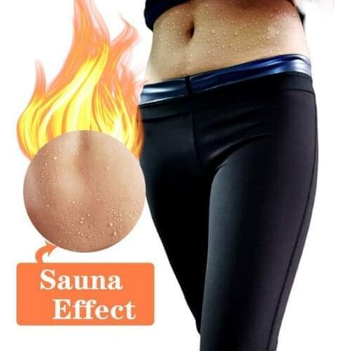 New Hot Workout Sweat Sauna Neoprene Shapewear Waist Trimmer Trainer Fat Burning Weight Loss Body Shaper Slimming Pants