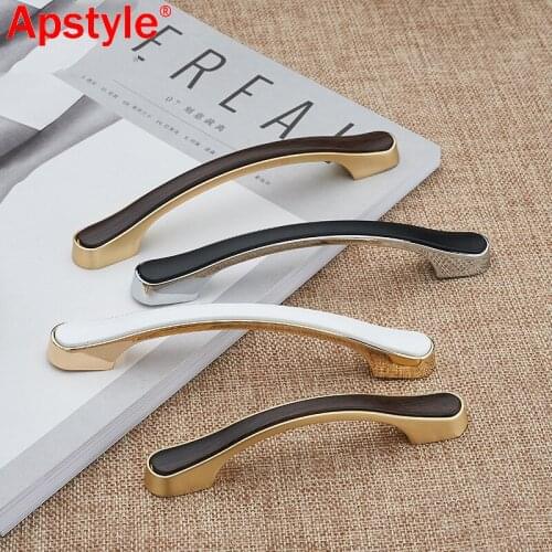 Silver black Modern cupboard kitchen handle dresser wardrobe pull drawer cabinet knob mirror Zinc Aolly hardware