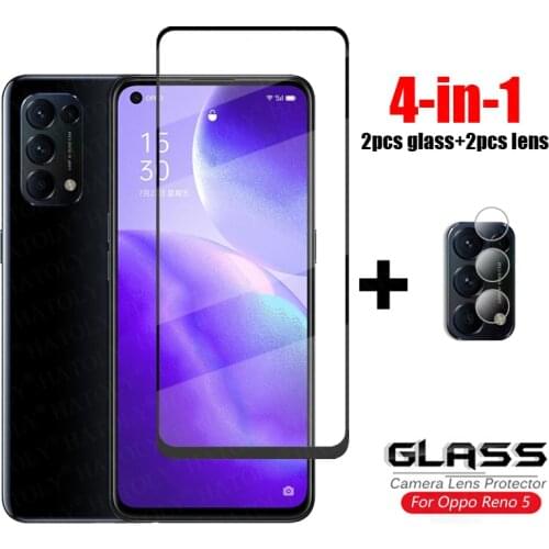 Glass on Find X3 Lite Full Cover Tempered Glass For Oppo Find X3 Lite HD Phone Screen Protector Film For Oppo Find X3 Lite Glass
