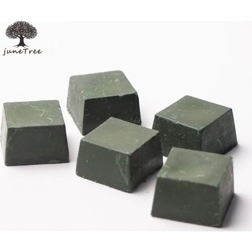 Junetree Extra Fine Buffing Compound Polishing Buffing Green Sharpen pastes DIY handmade cowhide leather cut diamond sharpen