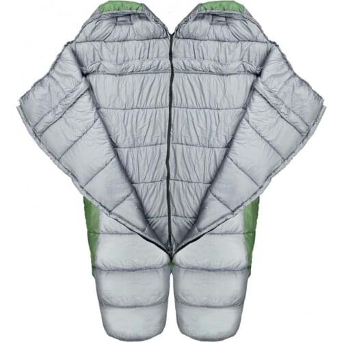 Outdoor Hiking Camping Soft Warm Hollow Cotton Ultralight Sleeping Bag Multi-purpose Winter Camping Travel Hammock Sleeping Bag