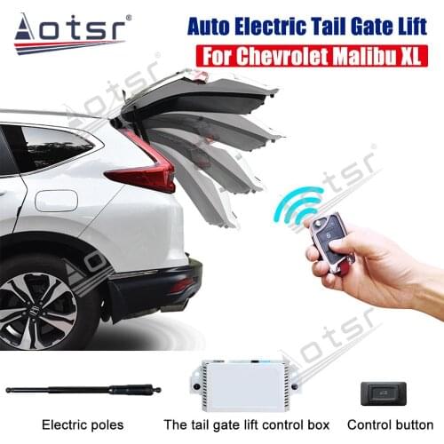 Smart Auto Electric Tail Gate Lift for Chevrolet Malibu XL 2016 Remote Control Drive Seat Button Control Set Height Avoid Pinch