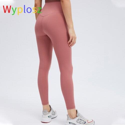 Wyplosz High Waist Nude Tight Fitness Yoga Pants Elastic Energy Gym Wear Workout Leggings Sports Runing Compression Hip Summer