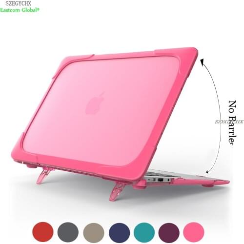 Hard laptop case for mac book air 13 pro retina 11 12 13.3 15 cover for macbook pro 13 15 new touch bar portable bracket cover