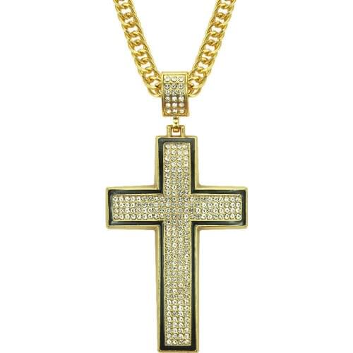 2020 And American Cross Border Ornaments, Oil Paintings, Crosses, Pendants, Necklaces, Personalities, Mens Street