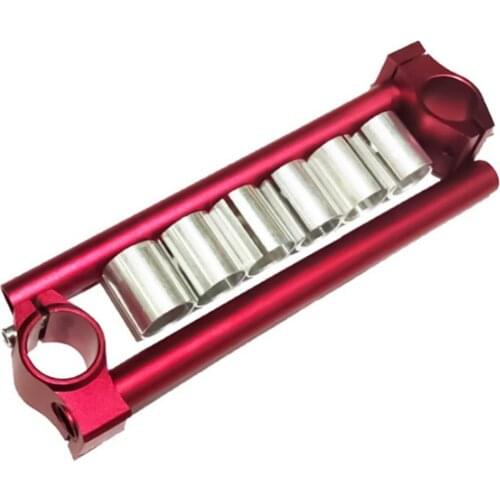 80%HOT 2Pcs Universal CNC 26mm 30mm 31mm Motorcycle Handlebar Clip On Fork Handle Bars