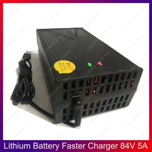 For unicycle 84v 5A fast charger quick charger unicycle fast charger one wheel