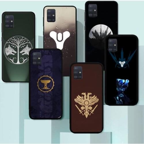 Destiny 2 Phone Case for Samsung A71 A80 A91 A01 A02 A11 A12 21 31 32 20E S 32 M10 20 30 31 31S 21 5G cover