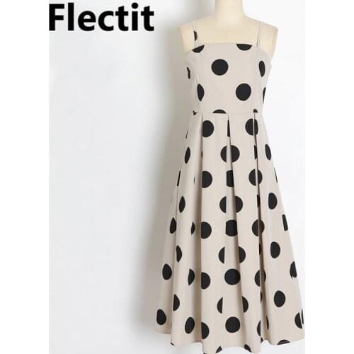 Flectit Summer Polka Dot Dresses