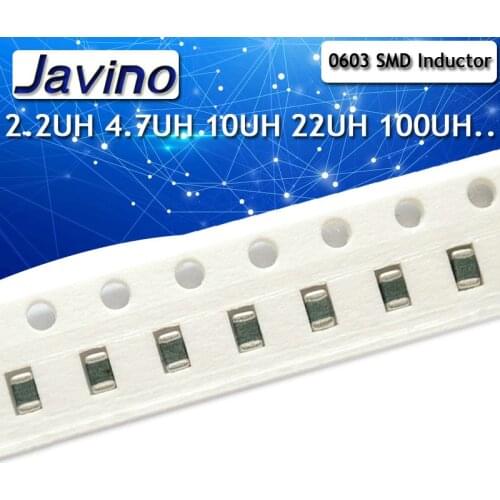 50PCS 0603 SMD stack inductor 47nh 100nh 1uh 2.2uh 4.7uh 10uh 22uh 100uh 10