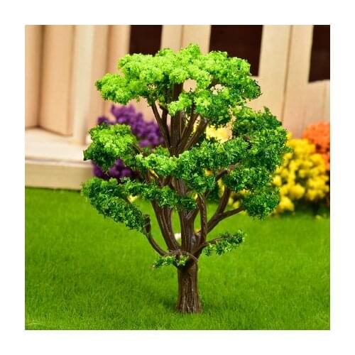 Landscape garden sand table sand table material plant tree model craft model tree plastic ancient tree