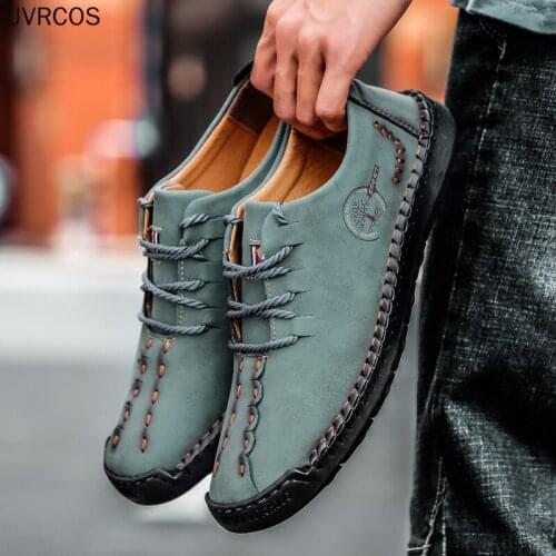 Leather Shoes Casual Sneakers Men Shoes Driving Comfortable Quality Leather Shoes Men Loafers Hot Sale Moccasins Tooling Shoe