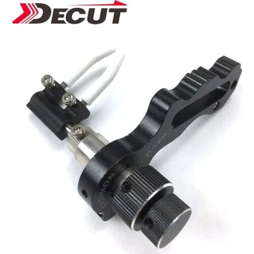 DECUT Archery Compound Bow Arrow Rest Right Hand Rests Compound Bow Hunting Shooting Accessory D-TEC Bow and Arrow Rest