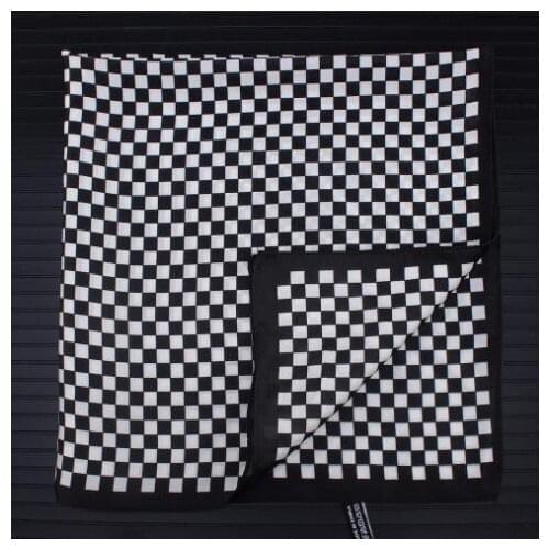 New Design 55x55cm Plaid Silk Scarf For Ladies Brand Scarf Foulard Square Head Scarves Wraps For Women