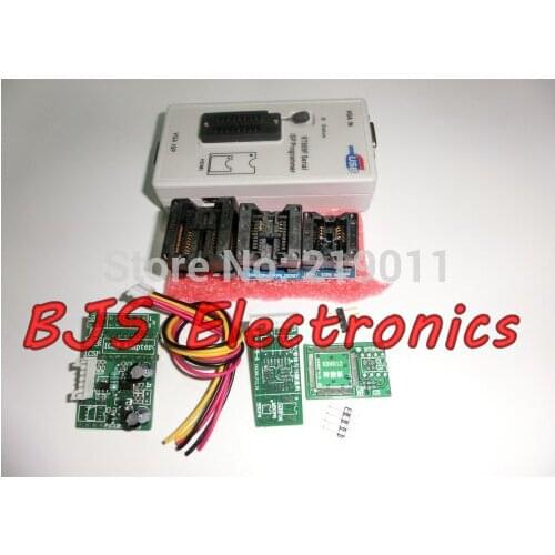 Original RT809F LCD ISP programmer with 5 adapters + ICSP board /ISP cable