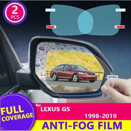 Film for car Rain Film Cover Rearview Mirror Anti-Fog Rainproof for Lexus GS 1998 -2019 S160 S190 L10 Auto Accessories Goods