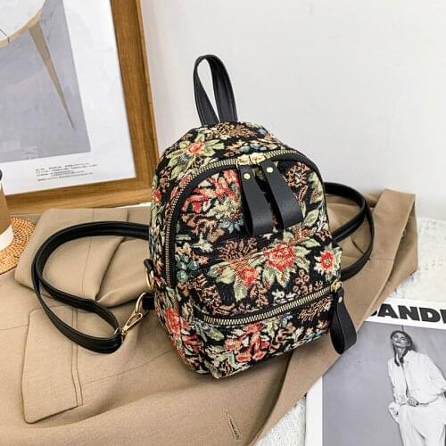 Purple spirit bird Womens Casual Backpacks
